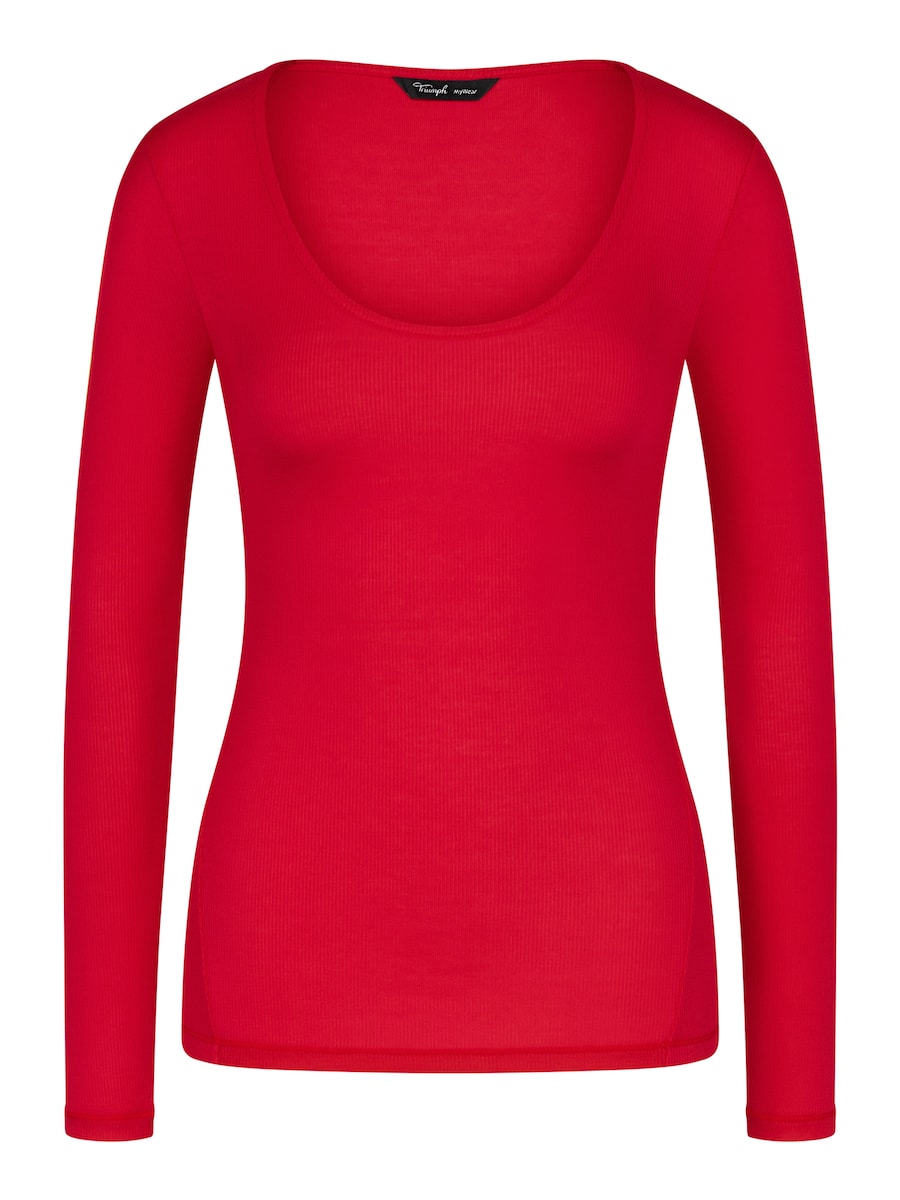 

Рубашка TRIUMPH Beauty Layers Top Scoop Neck, ярко-красный