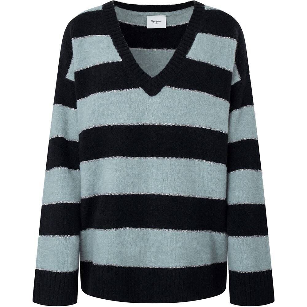 

Свитер Pepe Jeans Felice Stripe V Neck, разноцветный