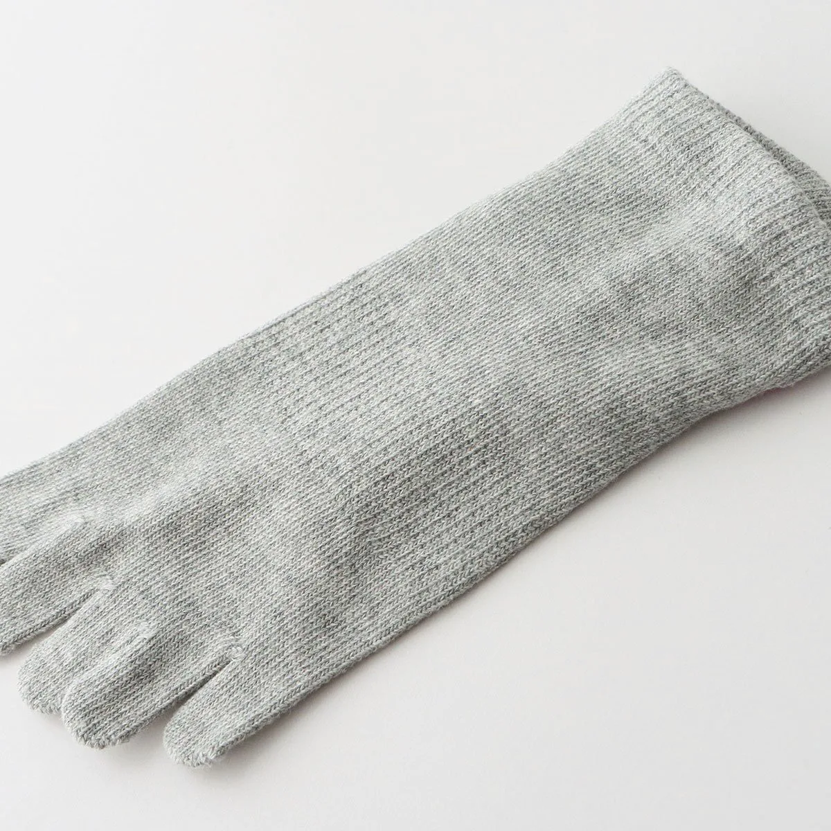 Носки с пятью пальцами, длиной до колена, как у кроссовок. Polo Ralph Lauren, 93. Light Gray — фото 4