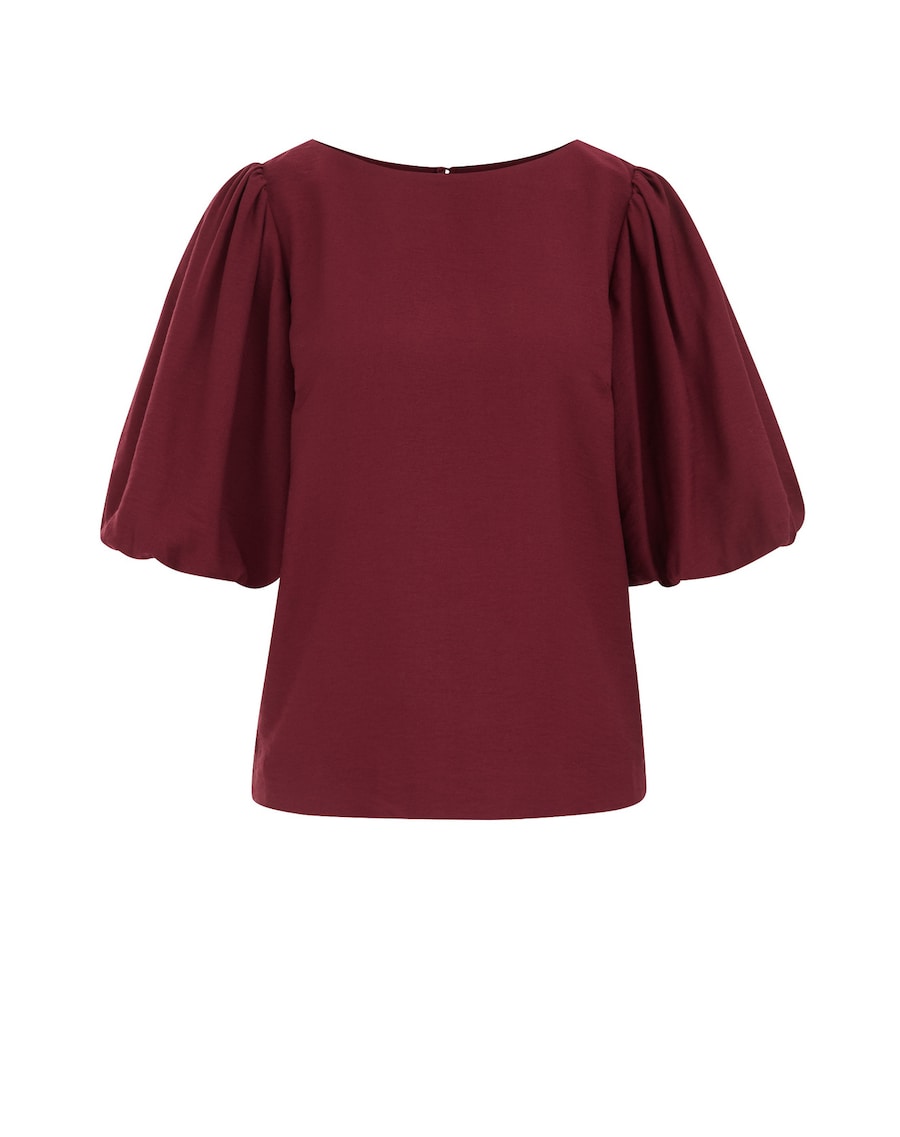 

Блуза WE Fashion, Burgundy/Wine Red