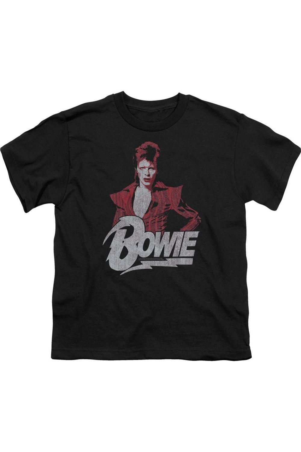 

Футболка с коротким рукавом David Bowie Diamond для детей Gildan, черный