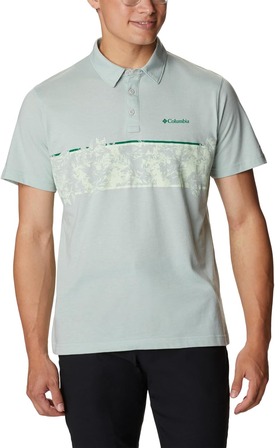 

Мужская футболка-поло Thistletown Ridge Columbia Sp21, Niagara Heather