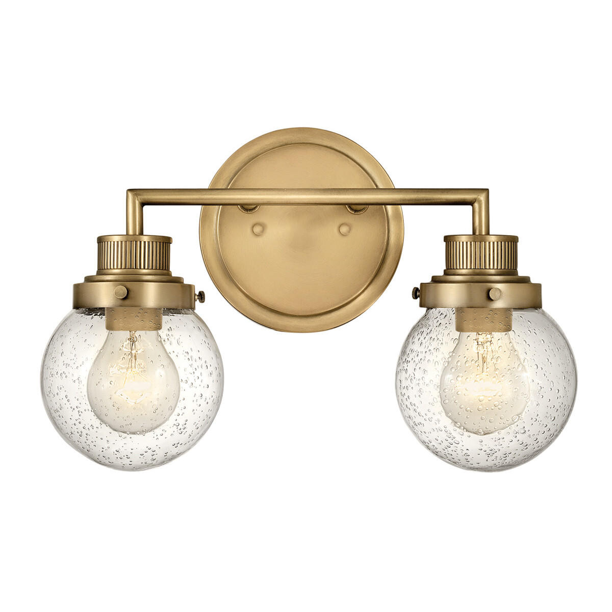 

Настенный светильник для ванной комнаты Elstead Lighting, 37,3x25x18,3 см, цвет латуни