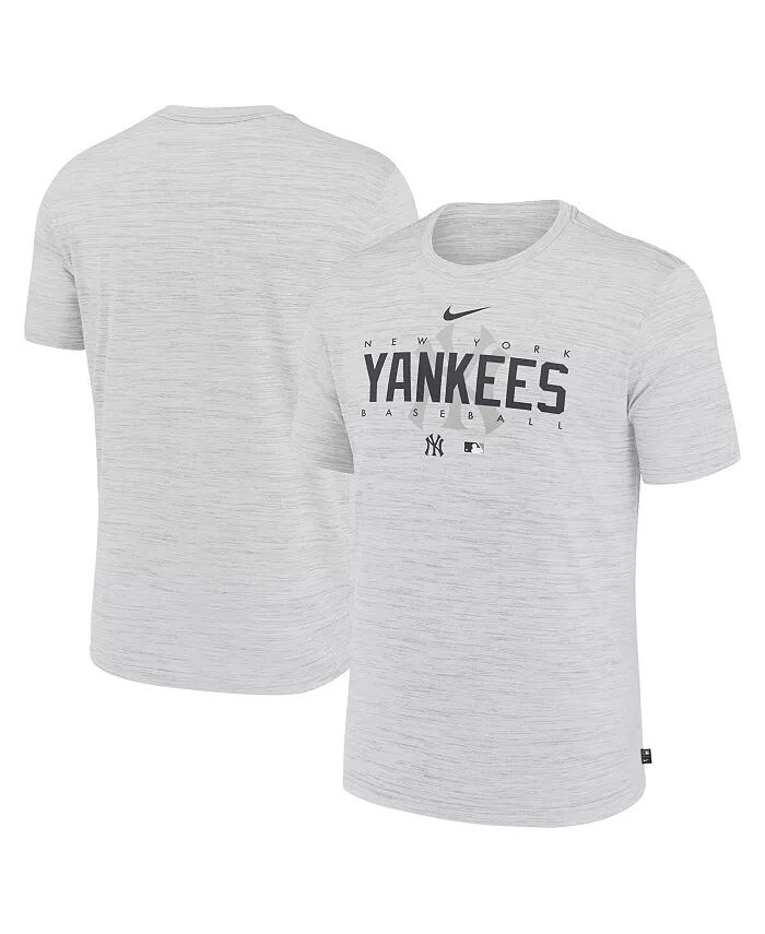 

Мужская белая футболка New York Yankees Authentic Collection Velocity Performance Practice Nike