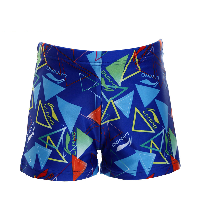 Детский купальник LINING, 221 Colorful Blue[Swimming Shorts+Swimming Cap Two-Piece Set] — фото 3