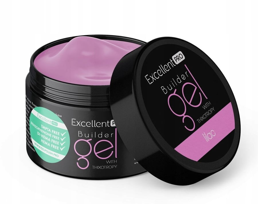 

Excellent Pro Builder Gel Thixotropy Сиреневый Розовый 50 г
