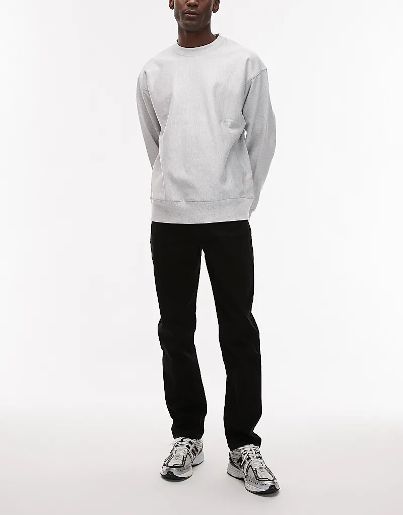 

Узкие джинсы стрейч черного цвета Topman