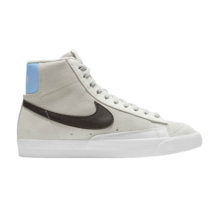 

Кроссовки Nike Blazer Mid '77 'Grey Light Blue', серый