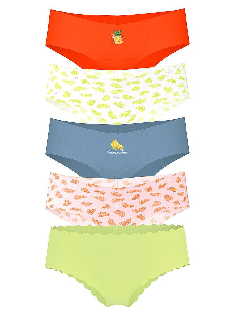 

5 пар трусиков-шорт, которые не видны Victoria'S Secret, 5 pack multi