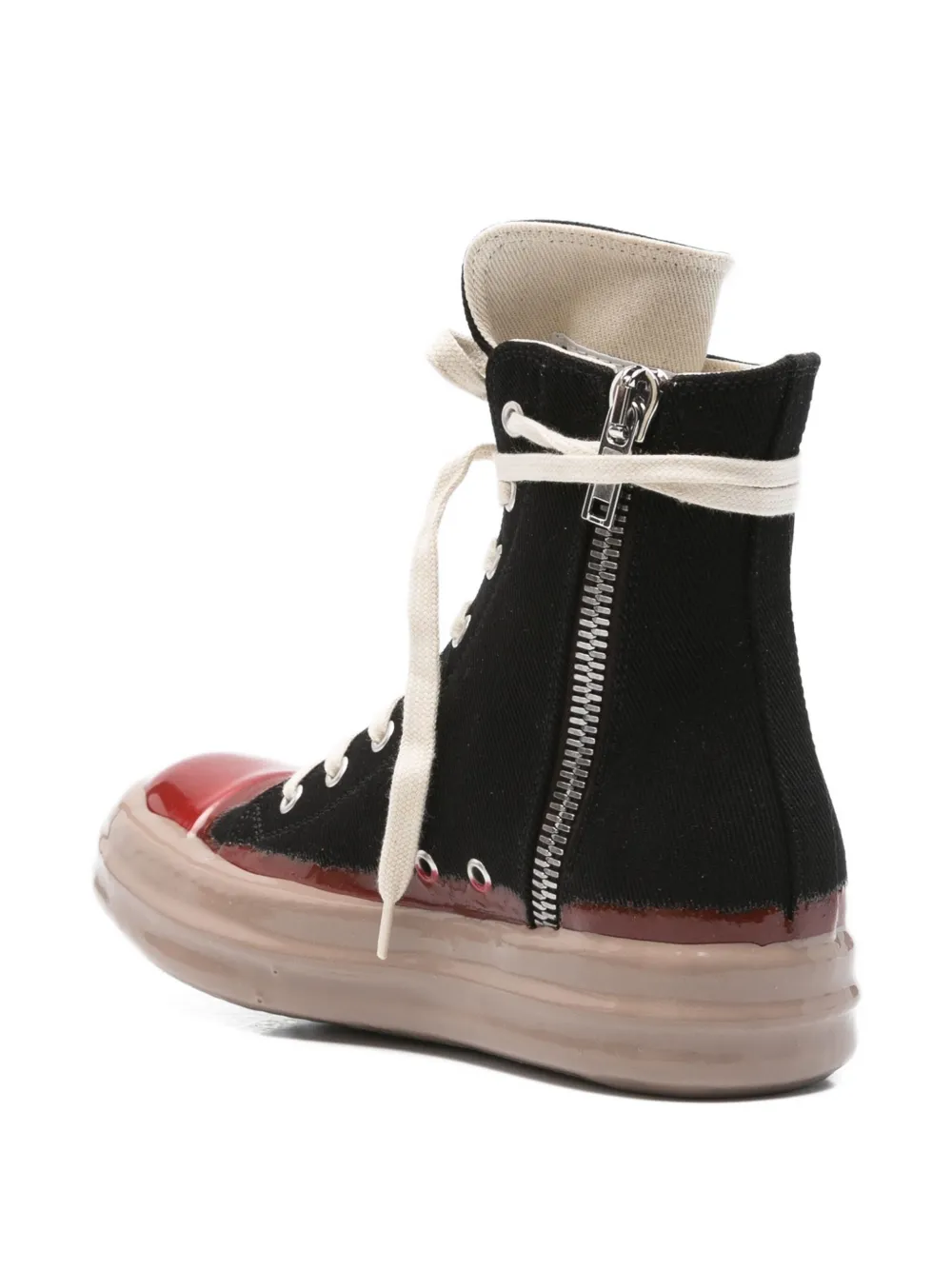 Высокие кроссовки на шнуровке Rick Owens DRKSHDW, черный — фото 3