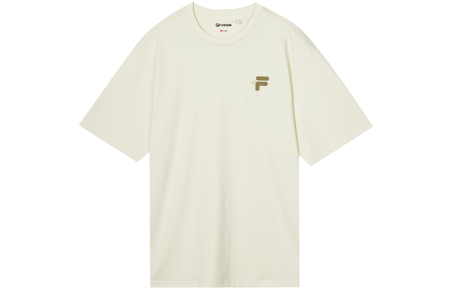 

Футболка унисекс TOKYO STUDIO Series цвета лактозы FILA FUSION