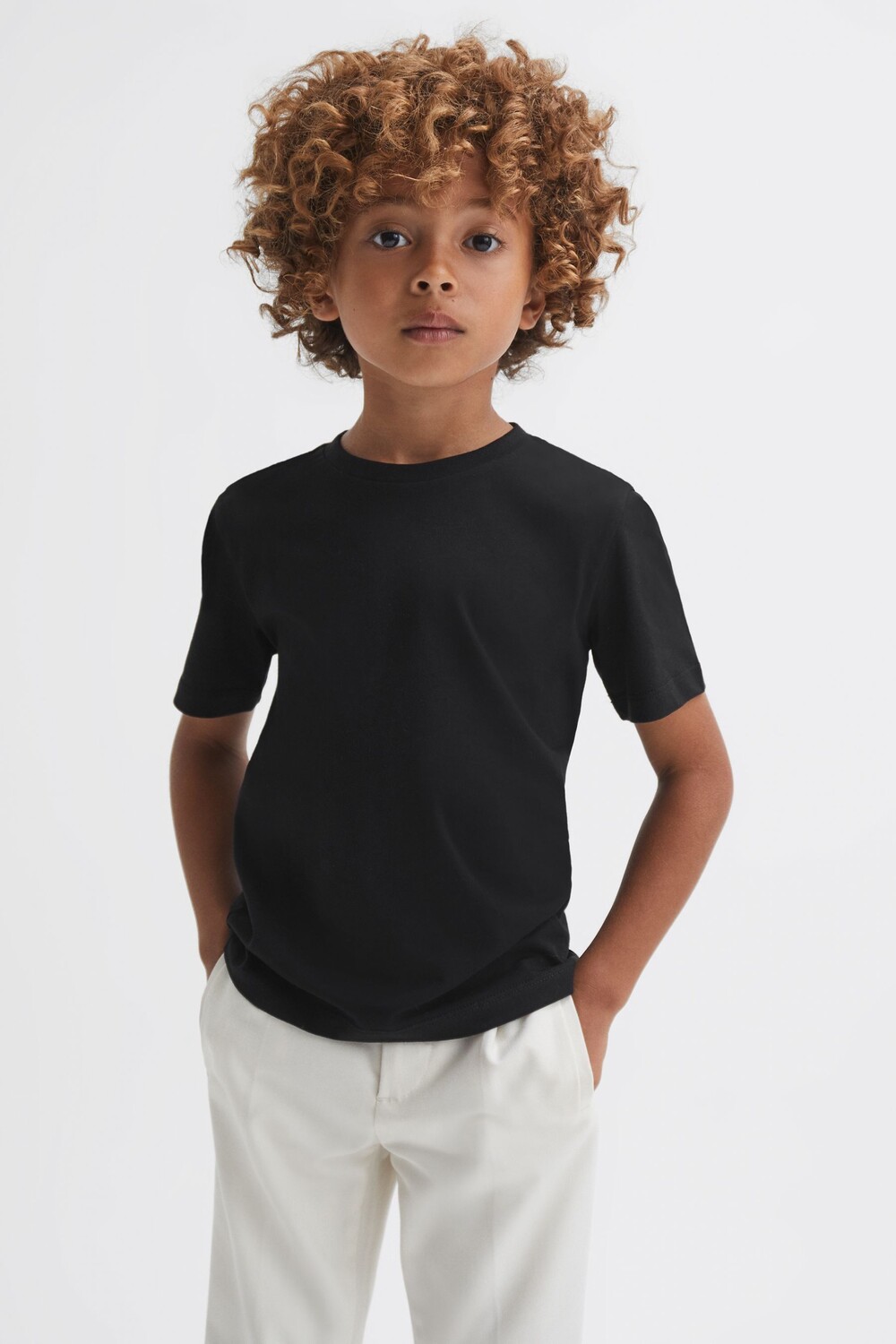 

Футболка Bless с круглым вырезом Reiss, черный