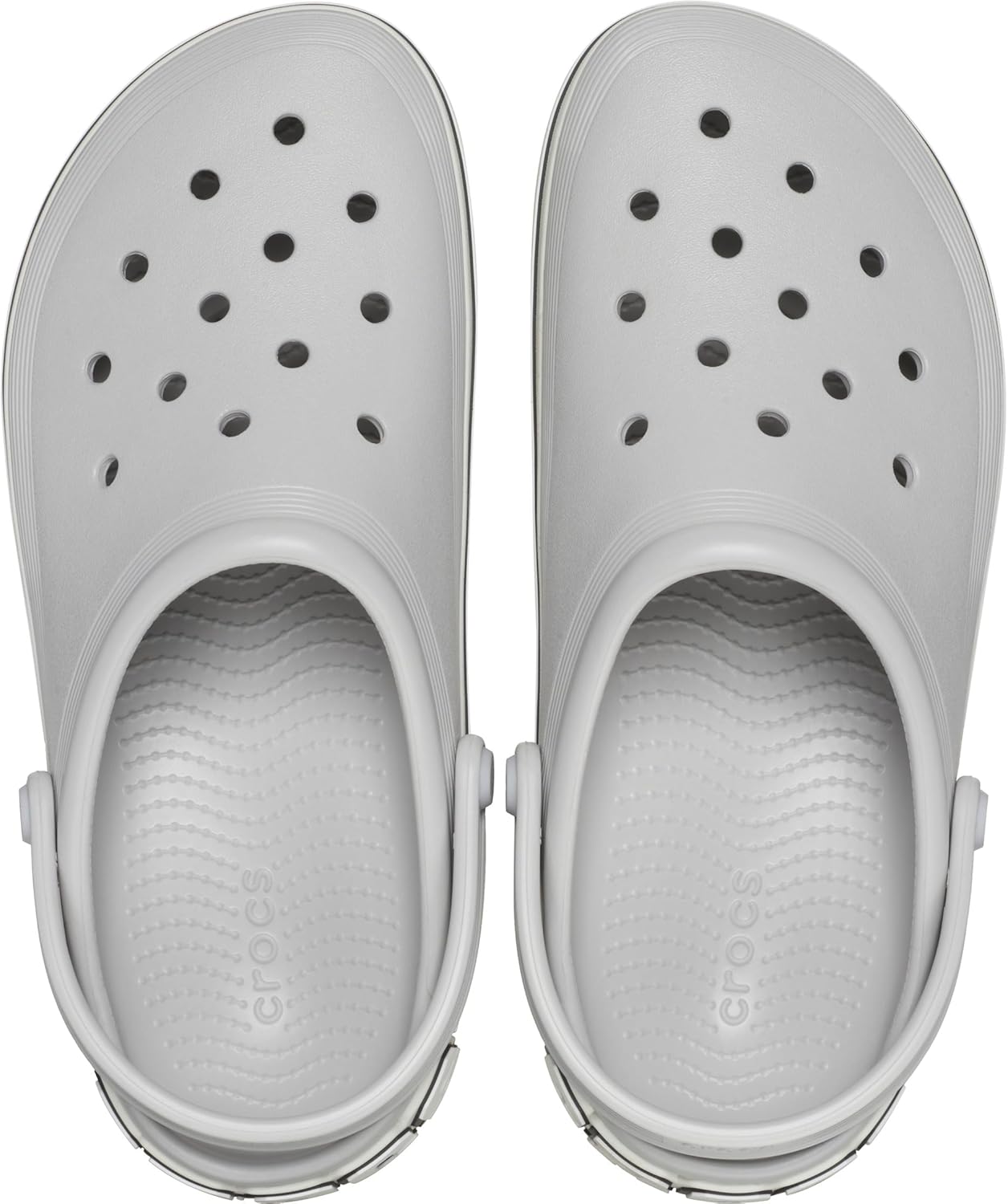 Унисекс сабо Crocs Off Court с платформой, Atmosphere/Logo — фото 2