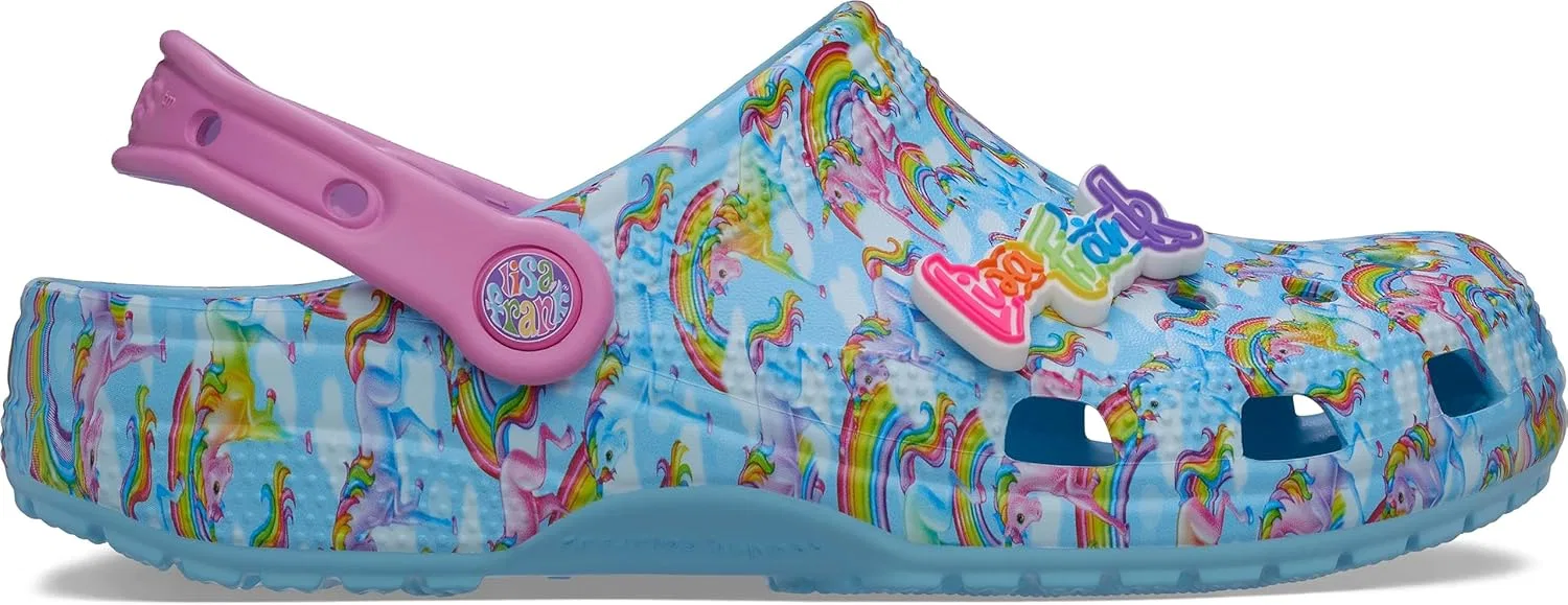 Кроксы Unisex Adult Classic Lisa Frank Clogs Crocs, Arctic Blue — фото 4