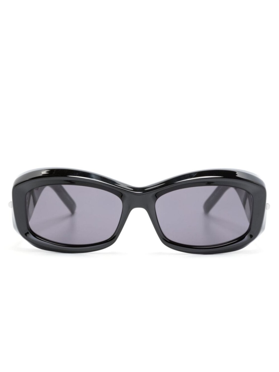 

Givenchy Eyewear солнцезащитные очки в прямоугольной оправе с логотипом, черный