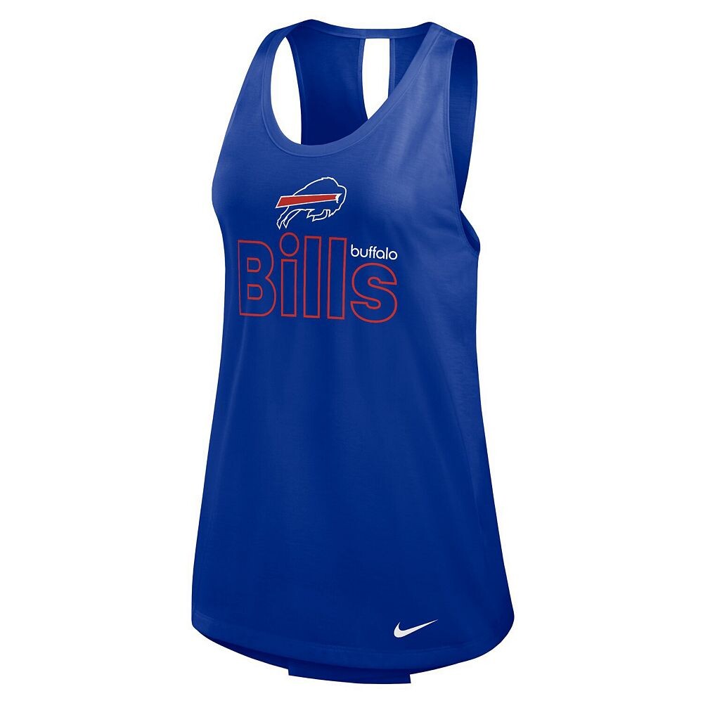 Женская майка больших размеров Nike Royal Buffalo Bills Performance, цвет Bil Blue — фото 3