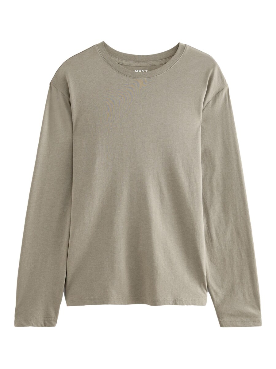 

Лонгслив Next Shirt, темно-бежевый