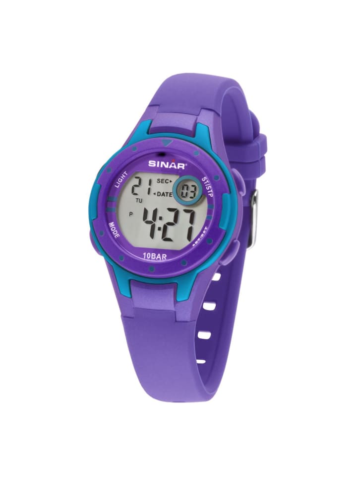 

Sinar Кварцевые часы XE-52-7 фиолетового цвета