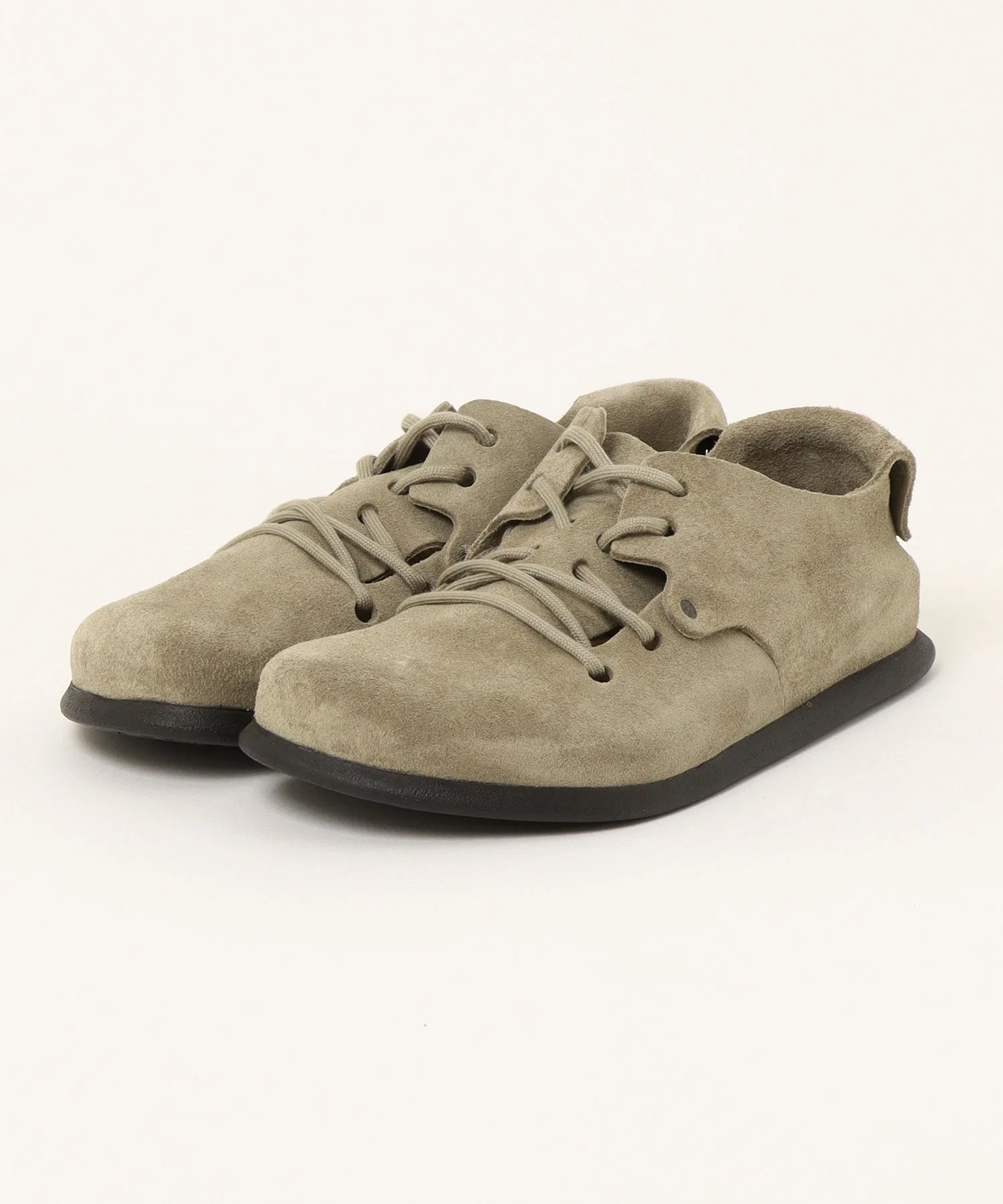 Мужские кожаные сандалии Birkenstock Montana бежевые