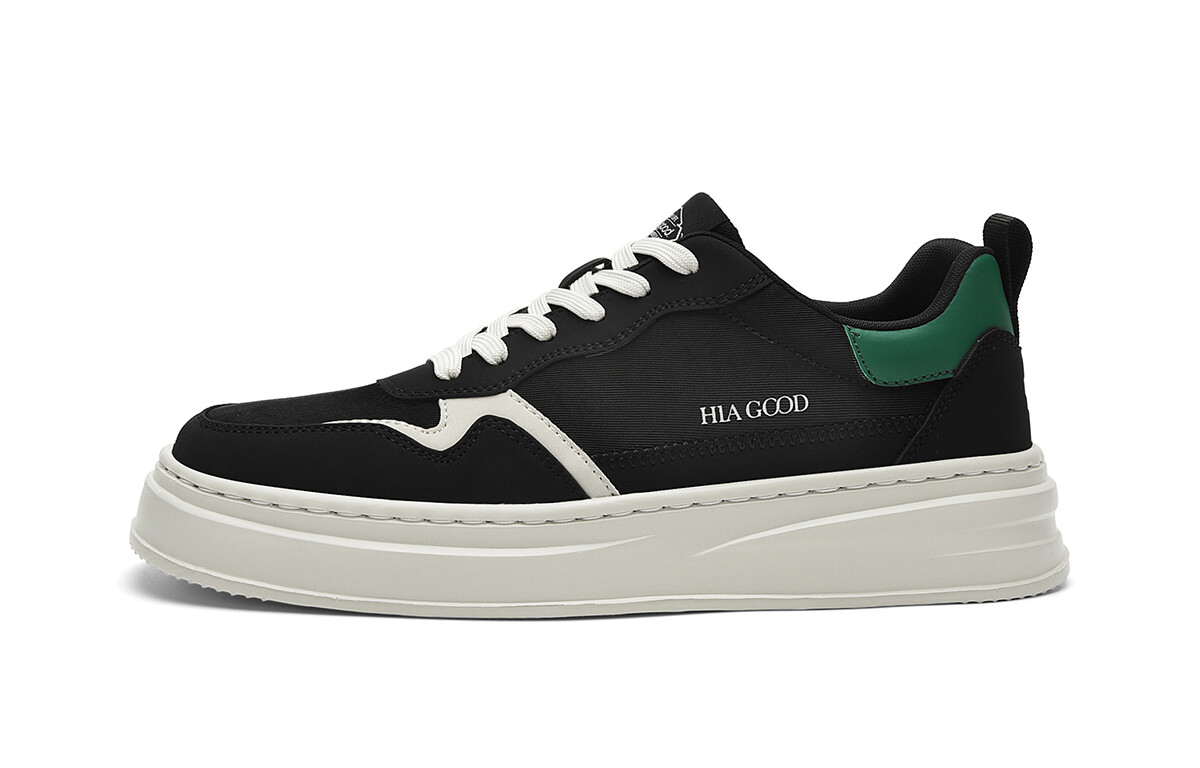 

Кеды HLA Skateboard Shoes Men Low-Top, черный