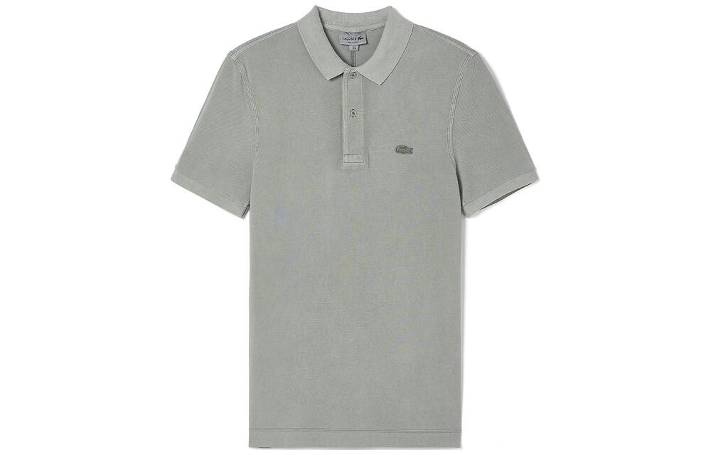 

Рубашка поло мужская серая Lacoste, серый