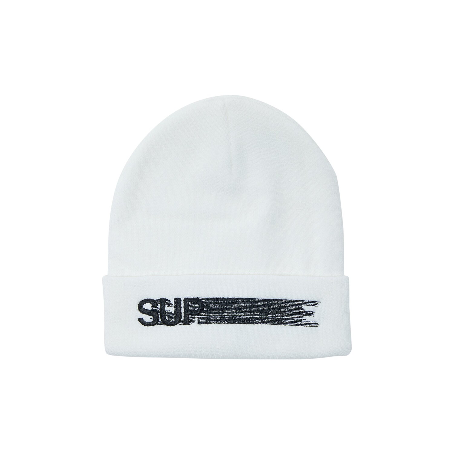 

Шапка-бини с логотипом Supreme Motion, цвет Белый