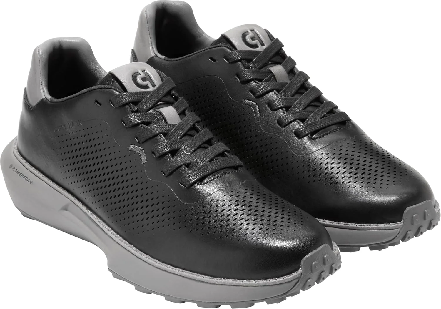 Мужские кроссовки Cole Haan Grandpro Ashland с лазерной перфорацией, черный — фото 2