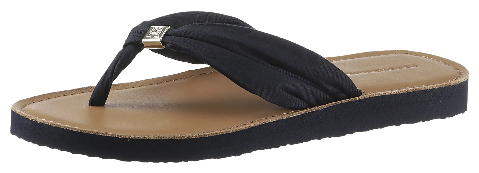Шлепанцы Tommy Hilfiger "TH ELEVATED BEACH SANDAL", летняя обувь, тапочки с этикеткой, синий