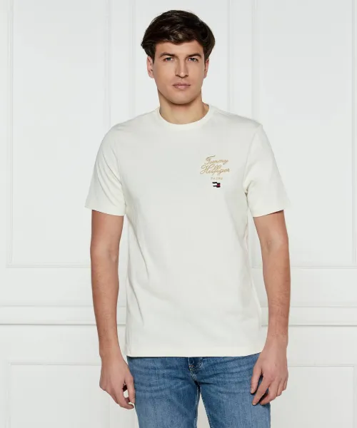 

Футболка Regular fit Tommy Hilfiger, бежевый