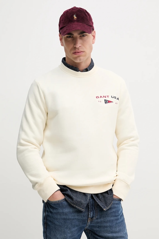 

Толстовка Gant, бежевый