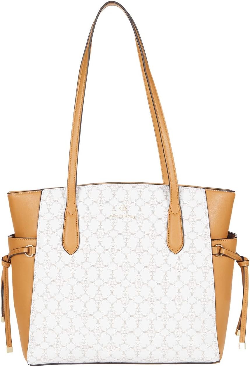 

Сумка Nanette Lepore Logo Double Handle Shoulder Bag, цвет Chalk Logo