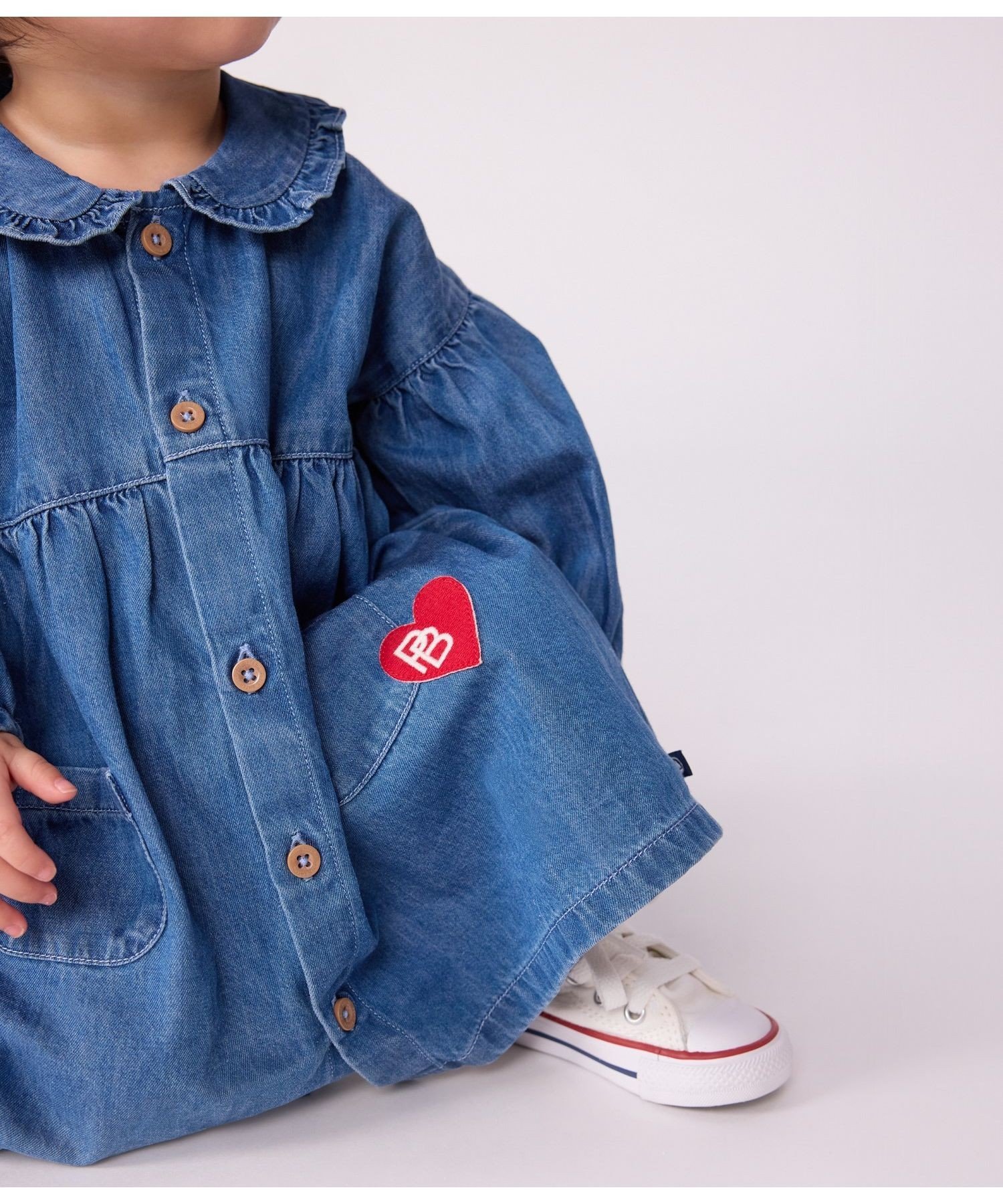 Платье один кусочек Petit Bateau, blue — фото 2