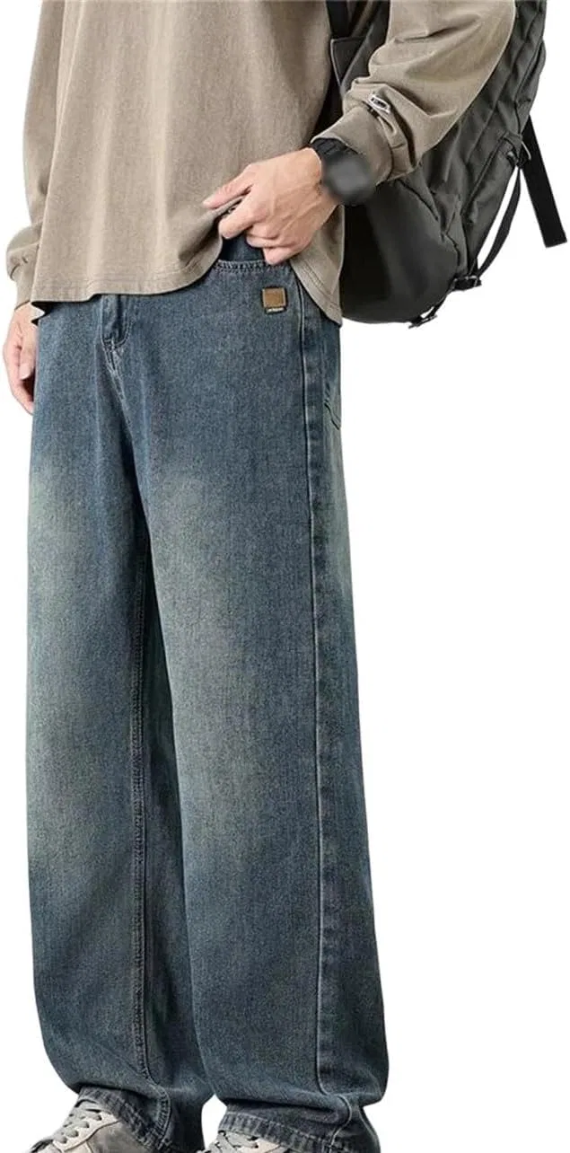 Джинсы свободные Men‘s Vintage, Denim, 3