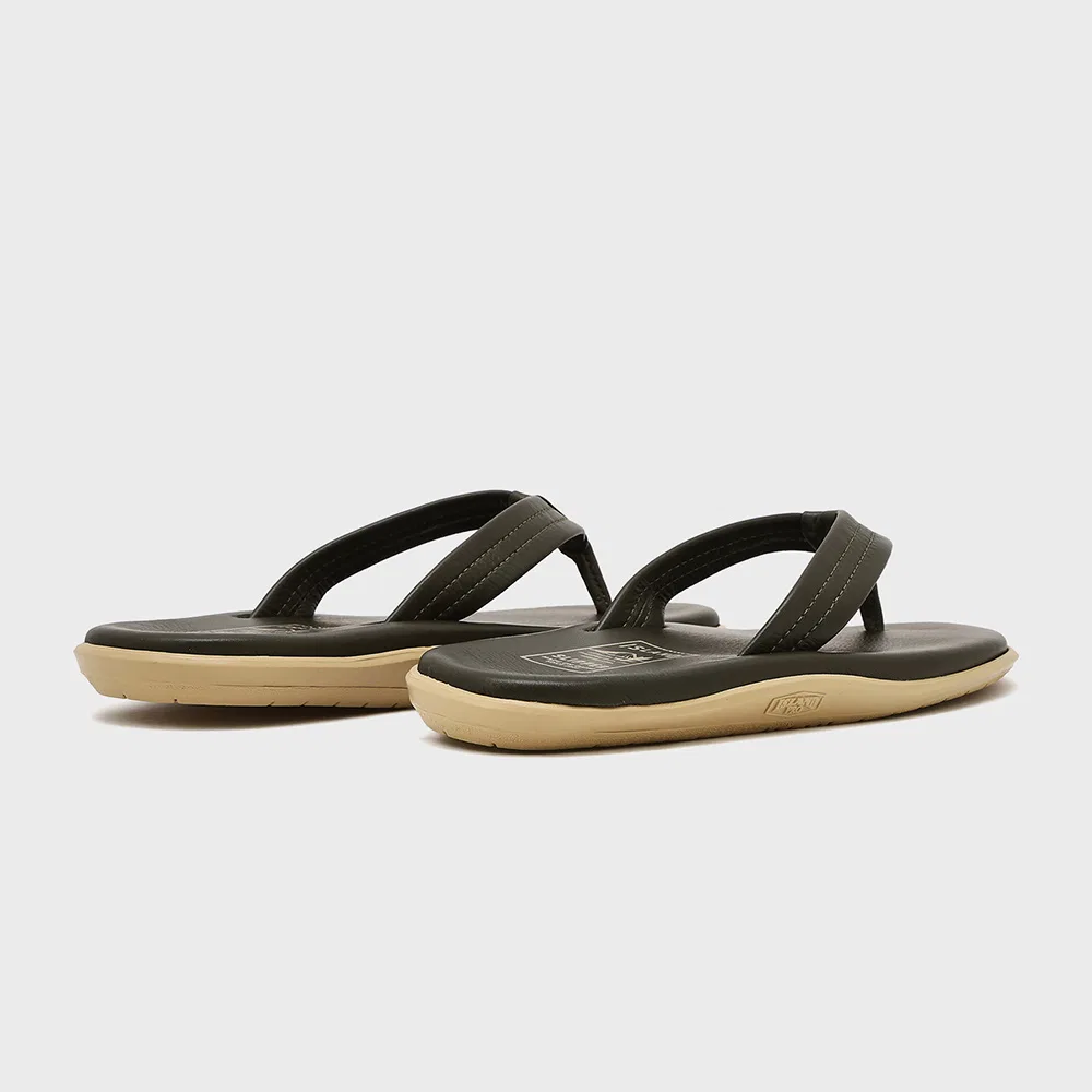 Унисекс шлёпанцы Classic Leather Y зелёные от Island Slipper — фото 3