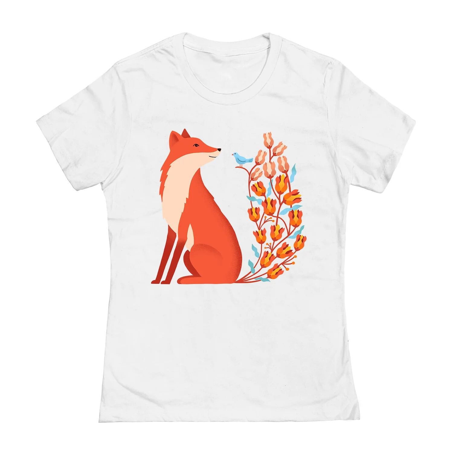 

Детская футболка Coffeeman Fox с цветочным принтом COLAB89 by Threadless