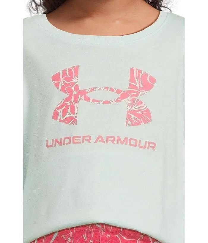 Спортивный набор с принтом легинсы Under Armour Kids, Black — фото 3