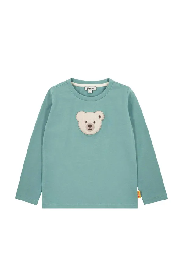 Футболка с длинными рукавами dinosaur quietshe Steiff, Mineral Blue