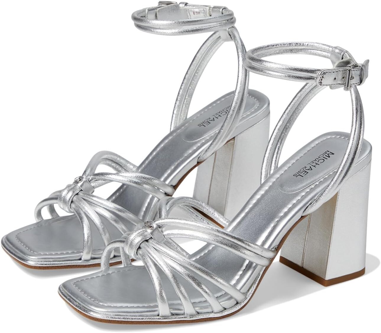 

Сандалии MICHAEL Michael Kors Astra Sandal, серебряный