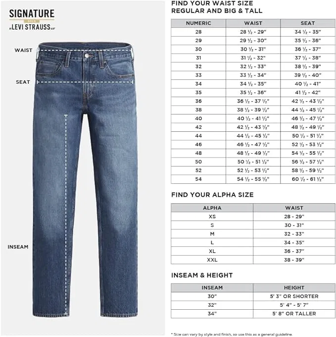 Джинсы Athletic Fit Levi Strauss Signature Gold, Секоя — фото 4