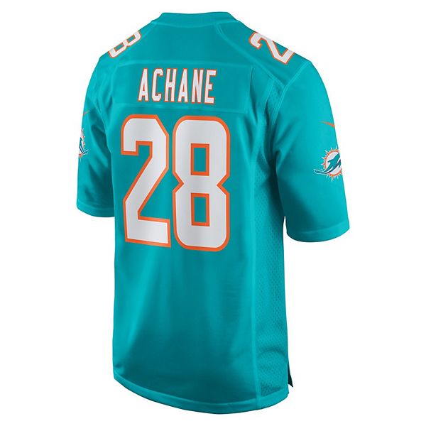 Игровая футболка Miami Dolphins Devon Achane Aqua Nike — фото 4