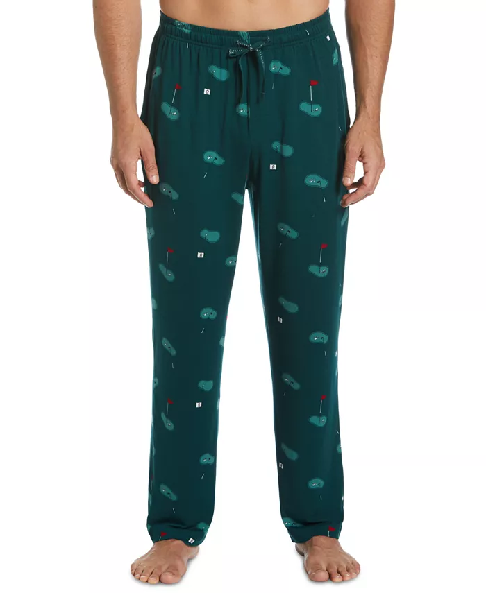 

Мужские роскошные вязаные пижамные брюки для гольфа Deluxe Touch Knit Golf Pajama Pant PGA TOUR, зеленый