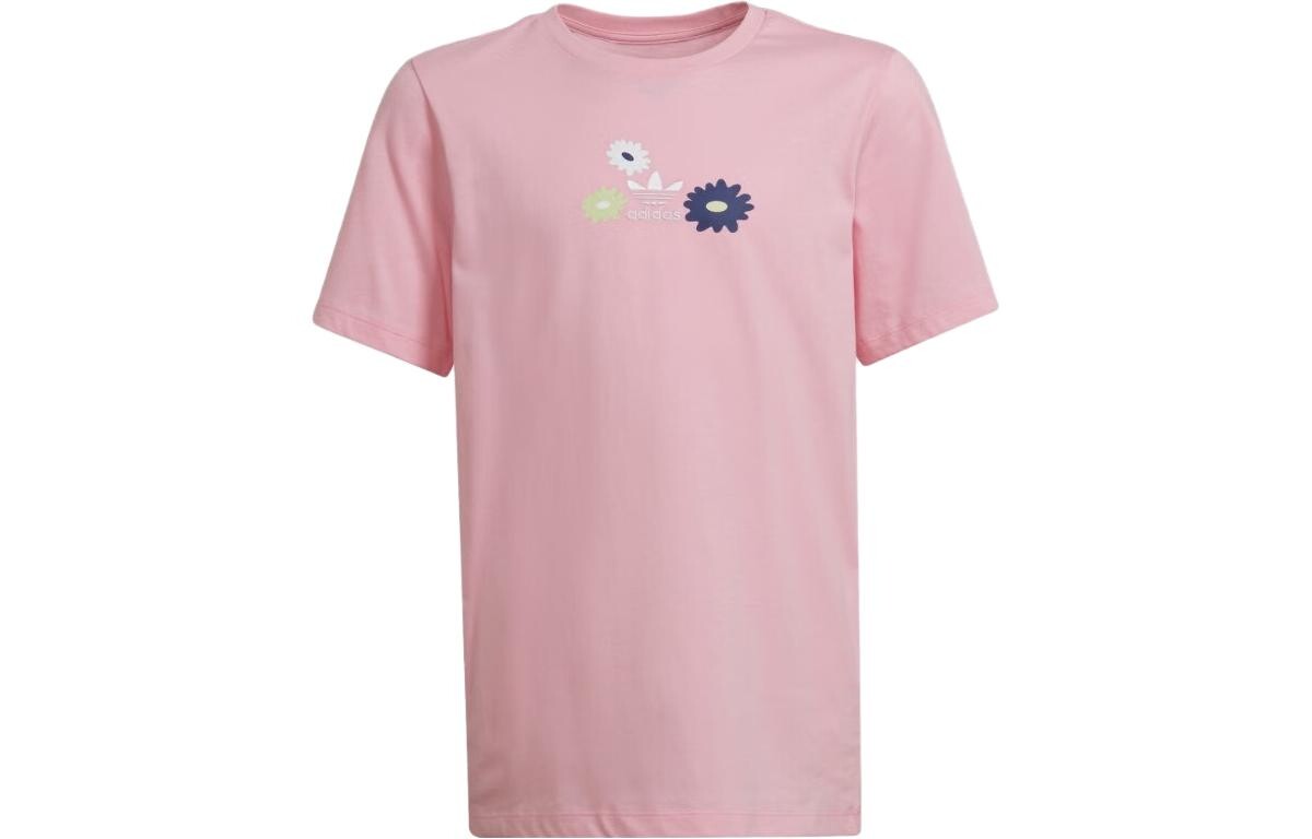 

Детская футболка Adidas Originals, розовый