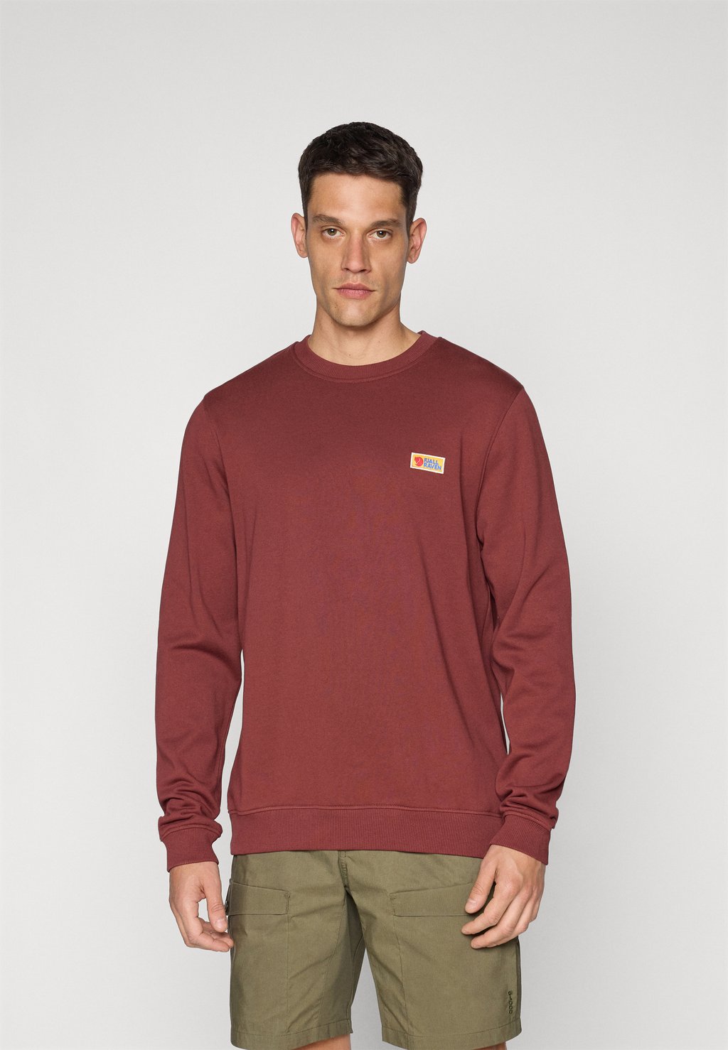 

Толстовка VARDAG SWEATER Fjällräven, бургундия