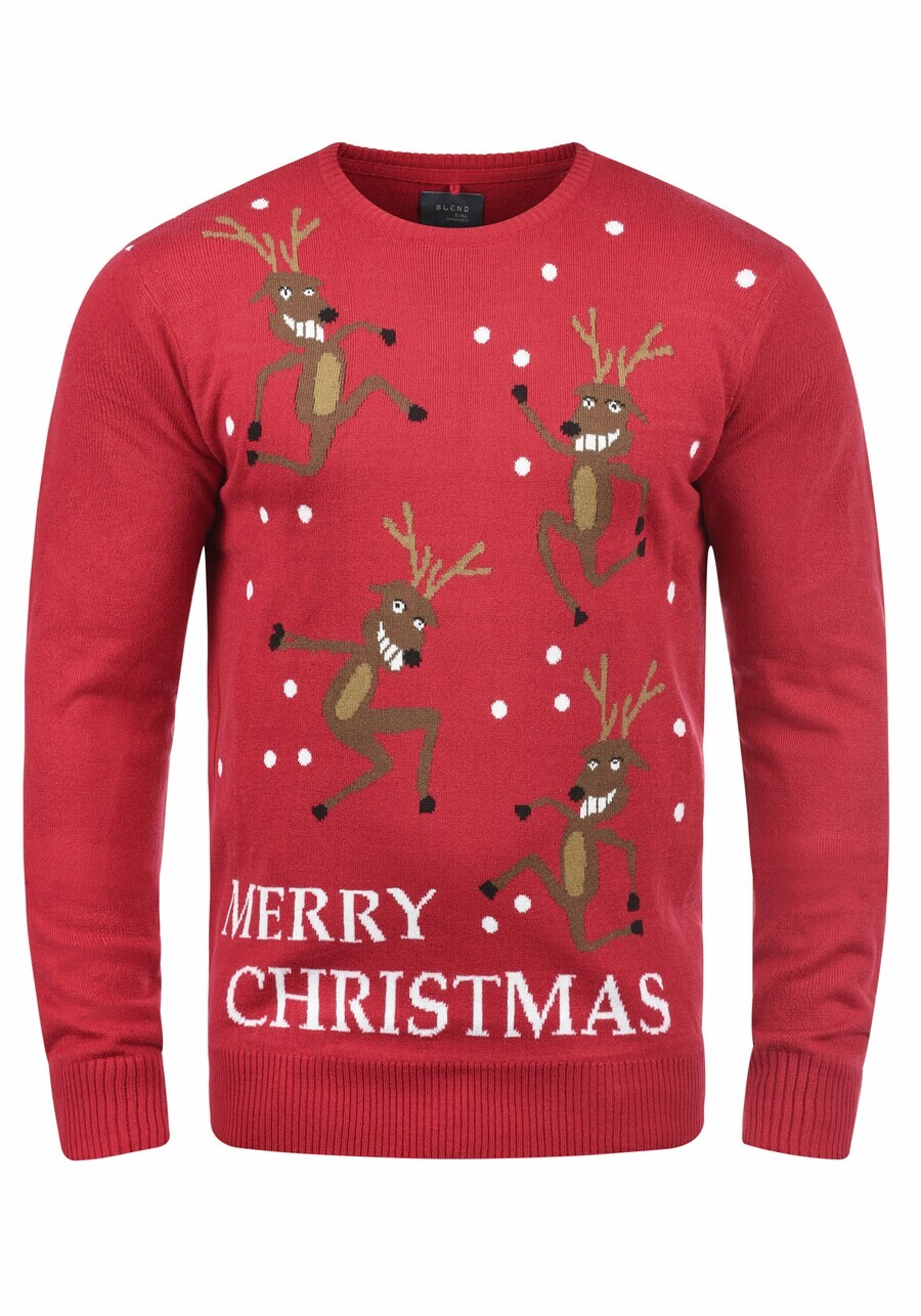 

Свитер BLEND Sweater Rudolph, красный