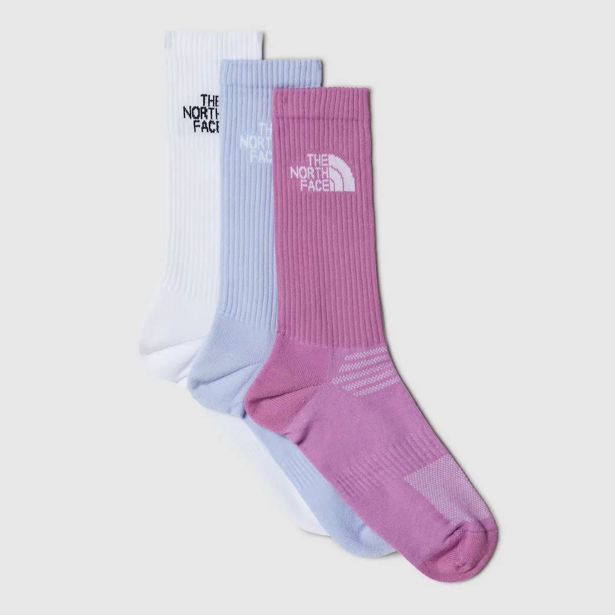 

Носки North Face Multi Sport Unisex High The North Face, белый/фиолетовый