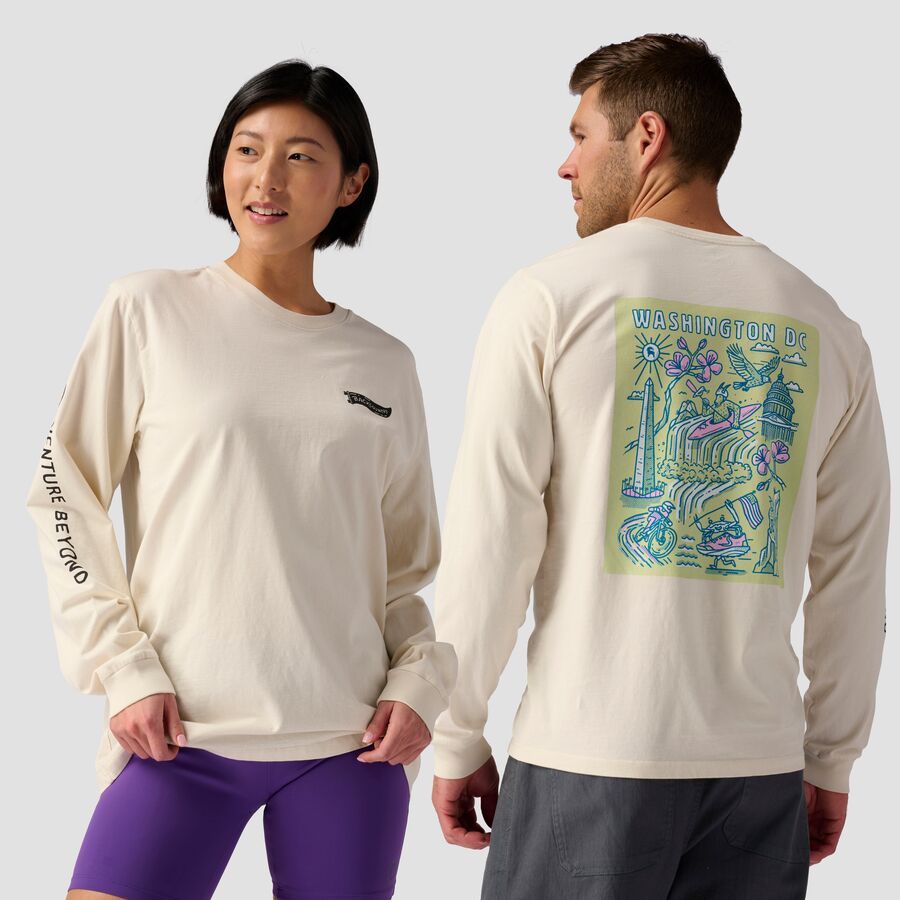 

Футболка Backcountry Washington DC Long-Sleeve Backcountry, Vintage White, Белый, Футболка Backcountry Washington DC Long-Sleeve Backcountry, Vintage White