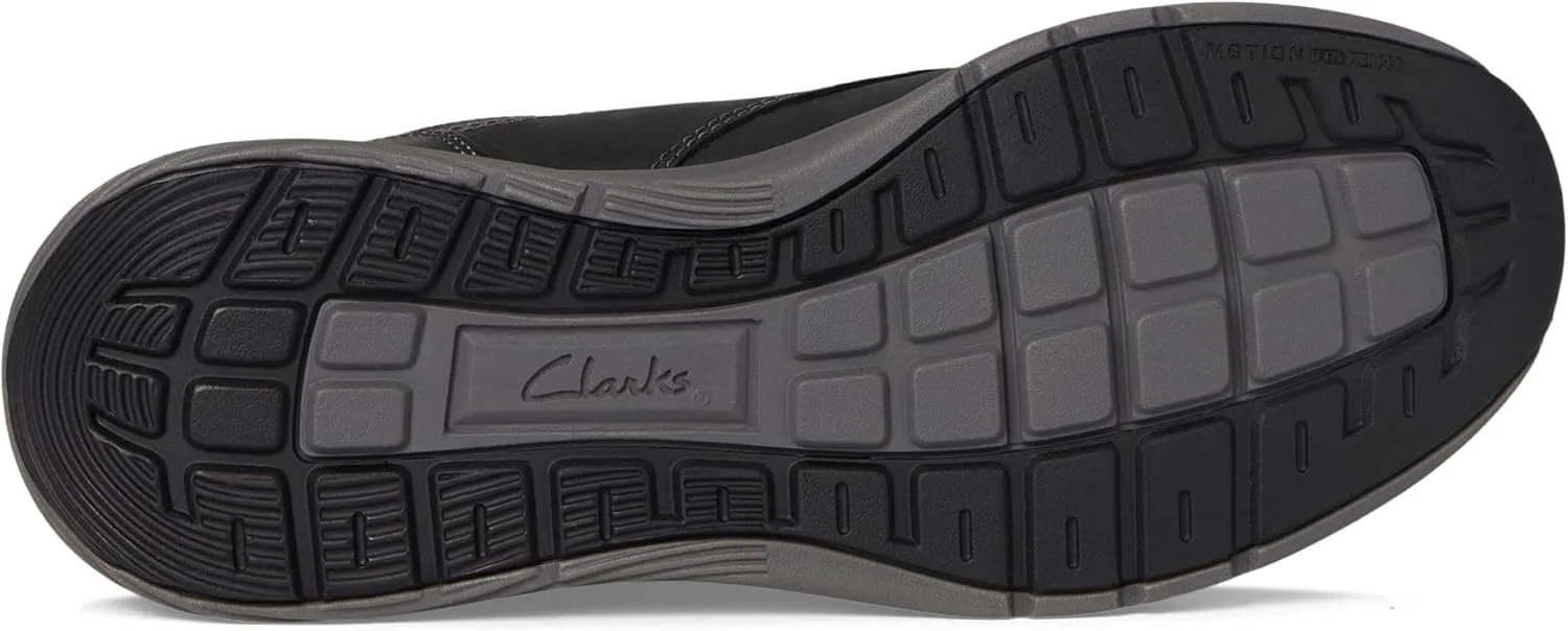 Мужские кроссовки Clarks Motion Trek Ez Trainers, черный — фото 4