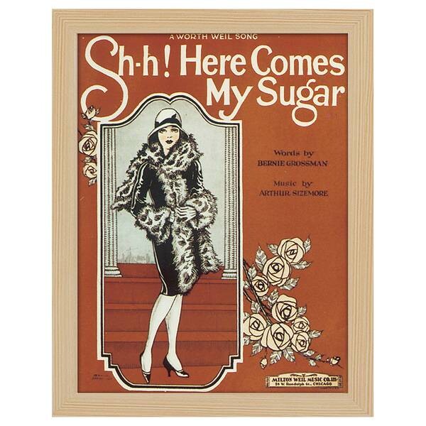 

Рамка для фотографий LegendArte Sh-H! Here Comes My Sugar цвет eiche