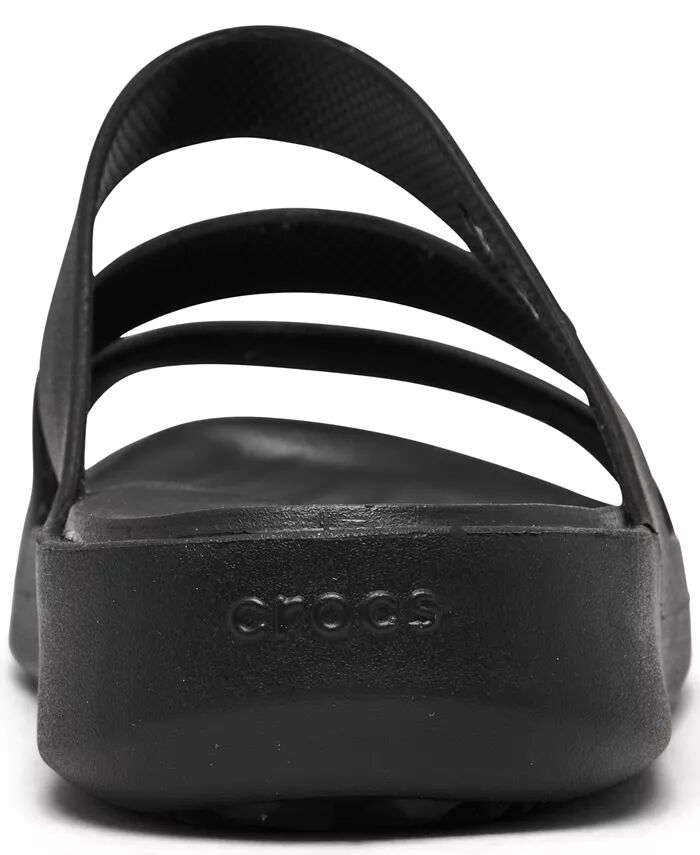 Женские повседневные сандалии Getaway с ремешками от Finish Line Crocs, черный — фото 4