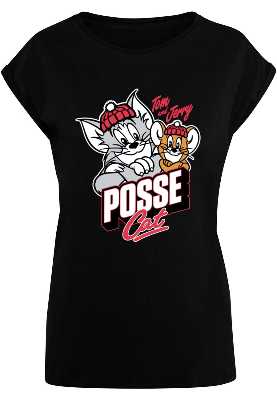 

Футболка ABSOLUTE CULT Shirt Tom and Jerry - Posse Cat, черный